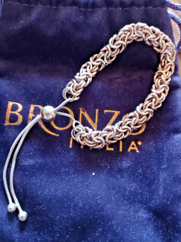 Bracciale scorrevole bronzo - bracciale,