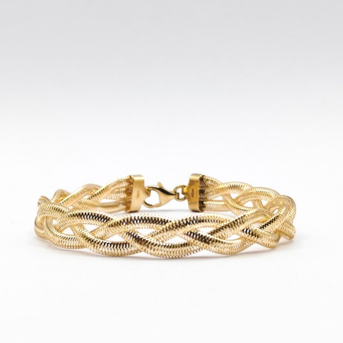 Bracciale donna oro massiccio - bracciale,