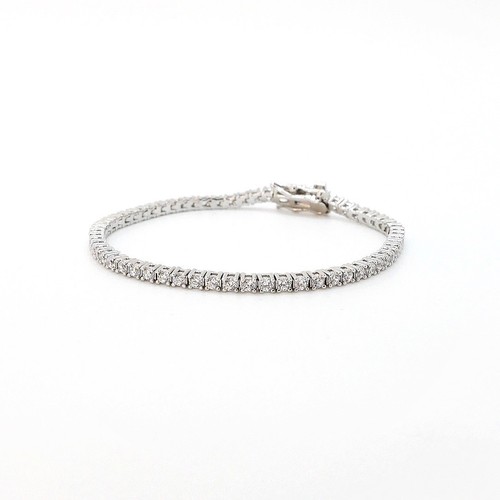 Bracciale tennis argento - in,