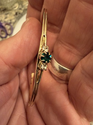 Bracciale vintage placcato oro