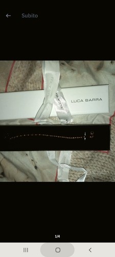 Luca barra bracciale catena - barra,