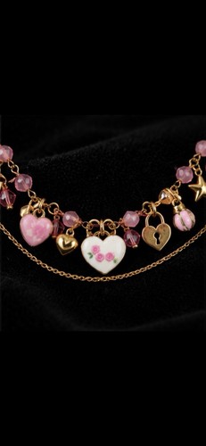 Collana argento doppia catena