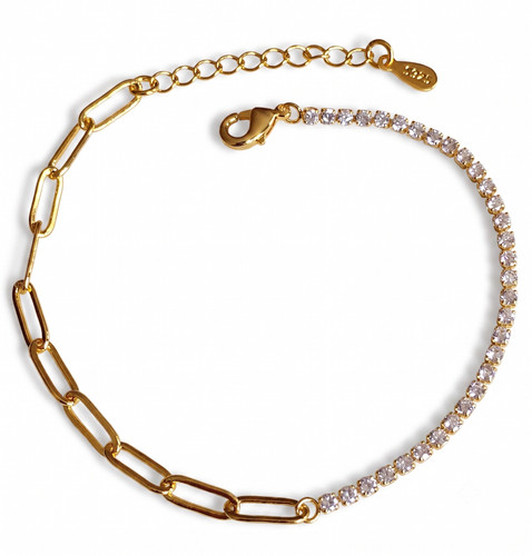 Bracciale maglia diamante