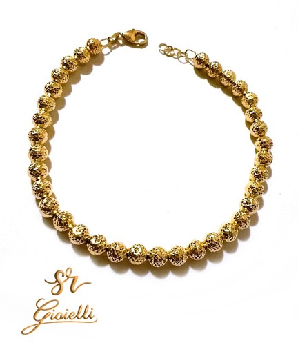Bracciale oro giallo con - bracciale,