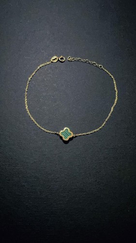 Bracciale con quadrifoglio - bracciale,