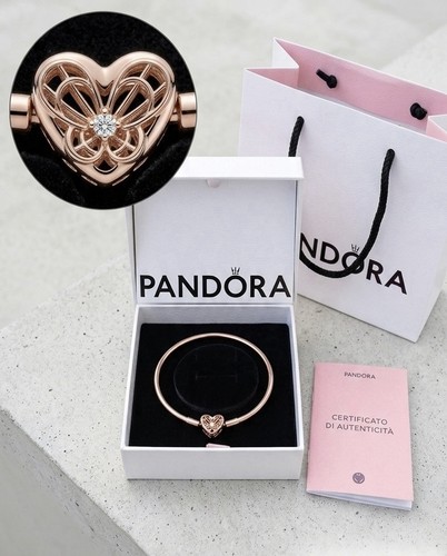 Pandora bracciale rigido 19cm - bracciale,
