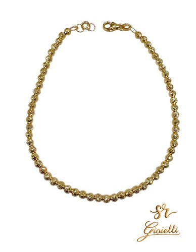 Bracciale oro giallo con - in,