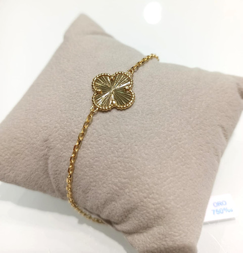 Bracciale catena oro giallo - bracciale,