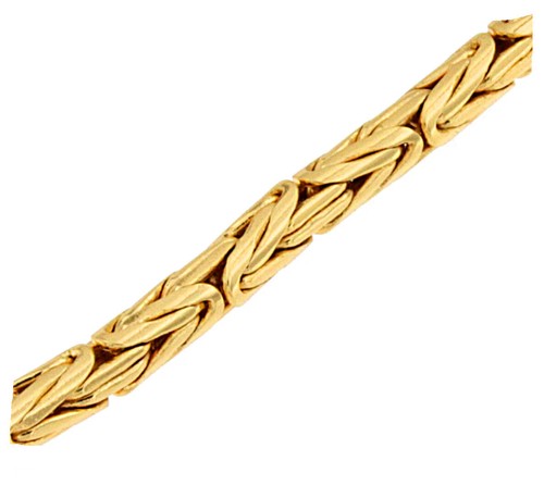 Bracciale bizantina rotonda - bracciale,