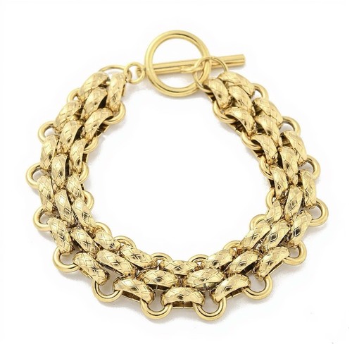Bracciale bar maglia - bracciale,