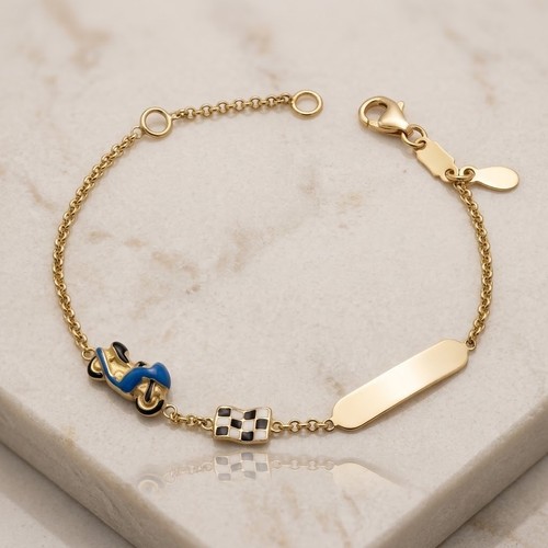 Bracciale moto battesimo - , bimbo