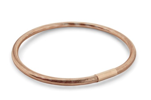 Bracciale elastico oro rosa - bracciale,