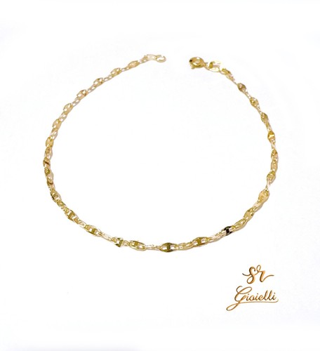 Bracciale oro giallo 20cm - bracciale,