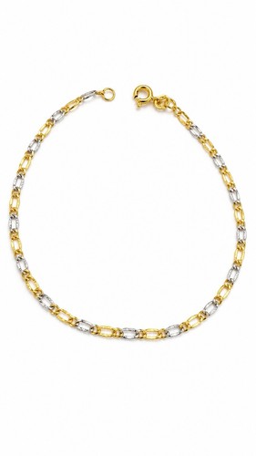 Bracciale fantasia oro 18 - fantasia, in