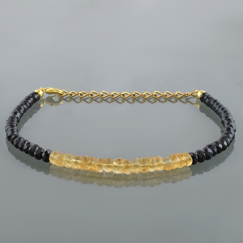 Bracciale perline nero - perline,