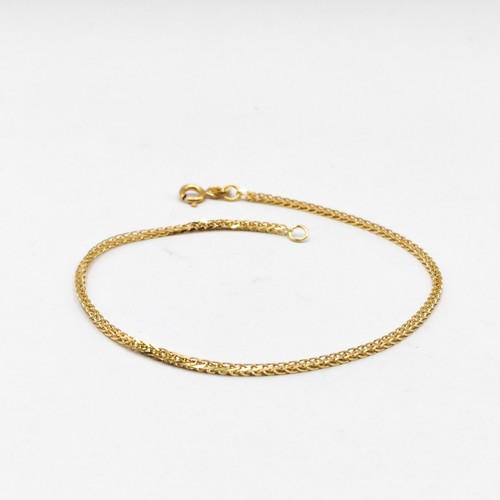 Bracciale oro punzonato - 18,