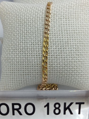 Bracciale oro giallo 750 18 - in,