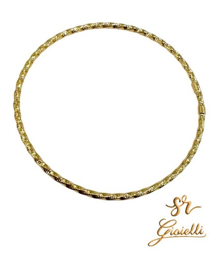 Bracciale rigido oro giallo - bracciale, in