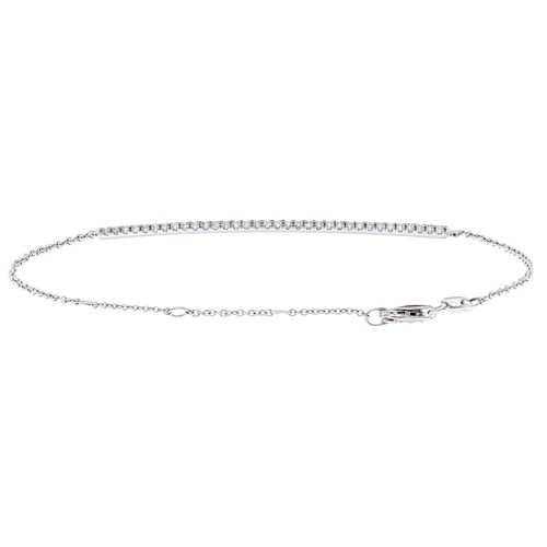 Bracciale lingotto oro bianco