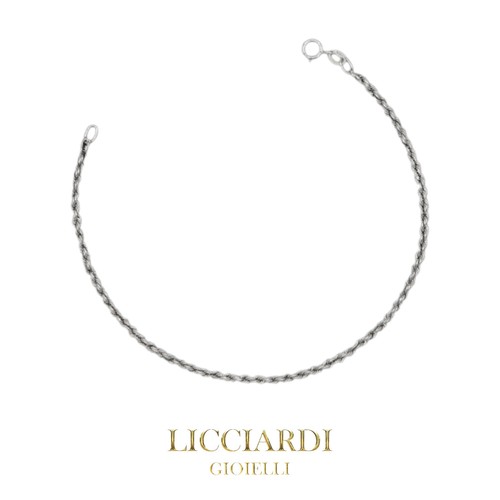 Bracciale unisex corda oro
