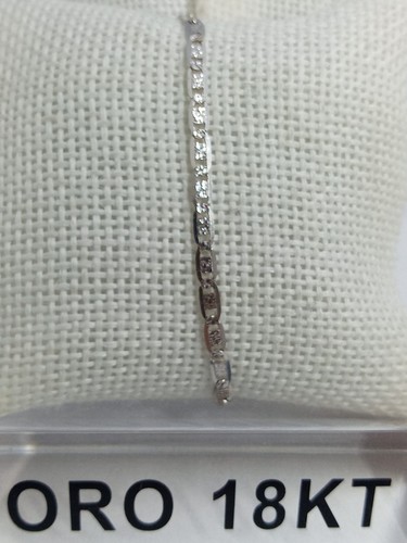 Bracciale oro bianco 750 - in,