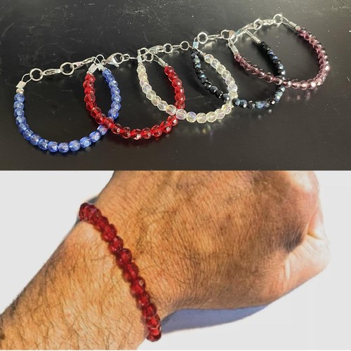 Bracciale tennis acciaio - bracciale, in