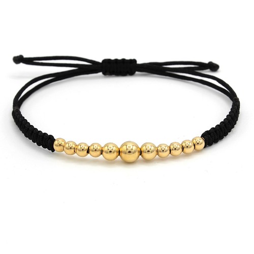 Bracciale oro 18k 750 cordino - oro,