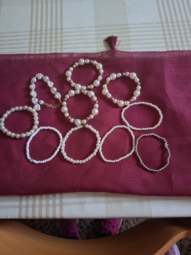 Lotto bracciali elastici donna