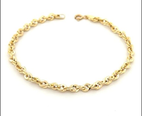 Bracciale cordoncino oro - bracciale,