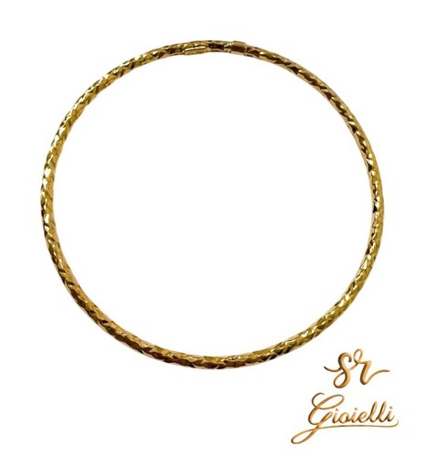 Bracciale rigido oro - bracciale,